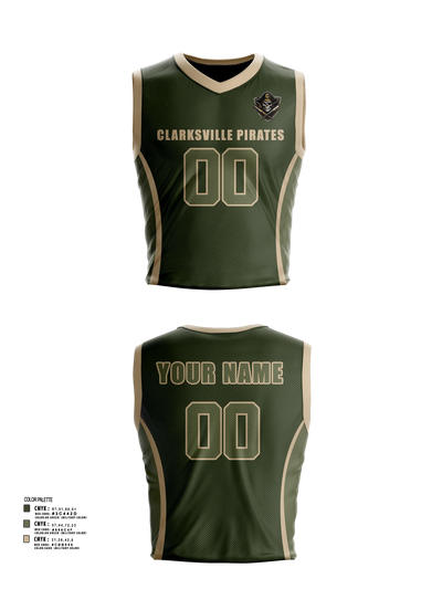 Clarksville pirates Mens Basketball Jersey - 4