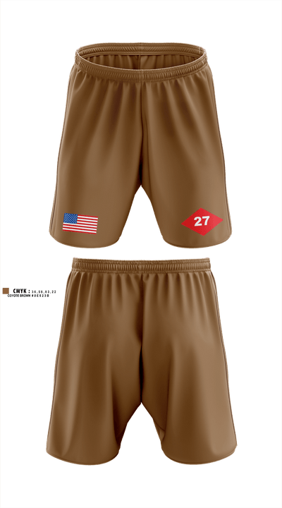 NMCB  27 Athletic Shorts With Pockets - 1