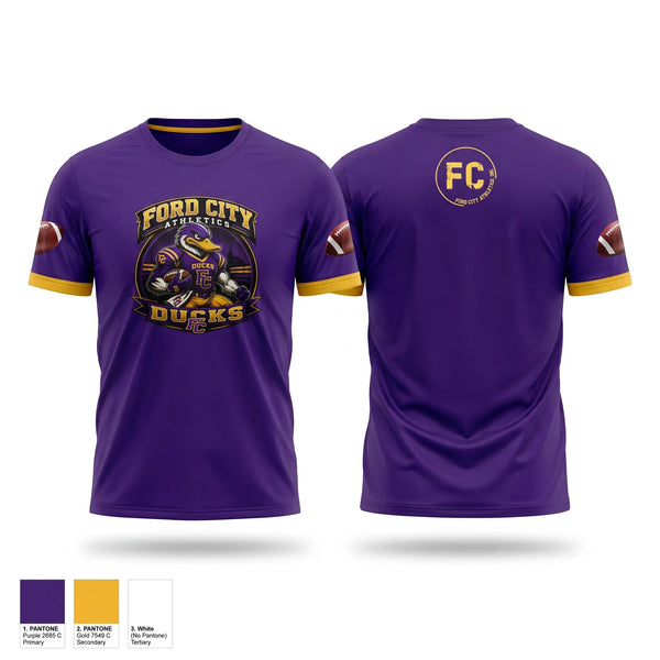 Football Jersey, Ford city ducks, , Teamtime, Team time, sublimation, custom sports apparel, team uniforms, spirit wear, spiritwear, sports uniforms, custom shirts, team store, custom team store, fundraiser sports, apparel fundraiser