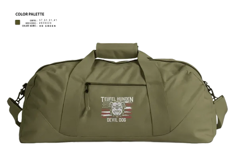Duffle Bag, Kilo co. 3rd Btn 9th Marines, Marines, Teamtime, Team time, sublimation, custom sports apparel, team uniforms, spirit wear, spiritwear, sports uniforms, custom shirts, team store, custom team store, fundraiser sports, apparel fundraiser