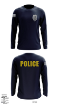 Fowler Police Department 7328378 Long Sleeve Performance Shirt - 5