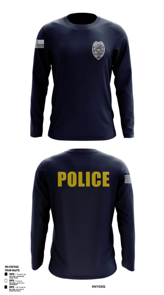 Long Sleeve Performance Shirt, Fowler Police Department, Police, Teamtime, Team time, sublimation, custom sports apparel, team uniforms, spirit wear, spiritwear, sports uniforms, custom shirts, team store, custom team store, fundraiser sports, apparel fundraiser