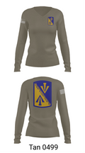 128th Aviation Brigade 66683018 Women's Long Sleeve V-neck Shirt - 77