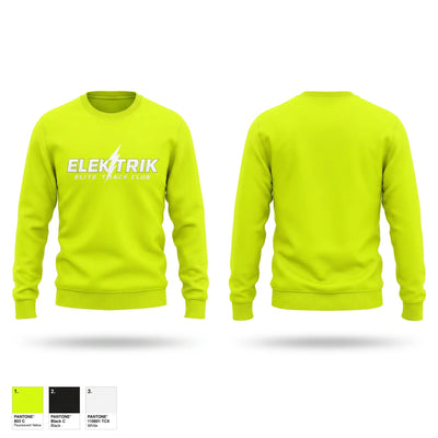 ELEKTRIK ELITE TRACK CLUB Crew Neck Sweatshirt - 2