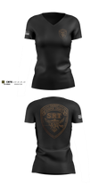 Kemper County Sheriff’s Office 63842297 Women's Short Sleeve V-neck Shirt - 100