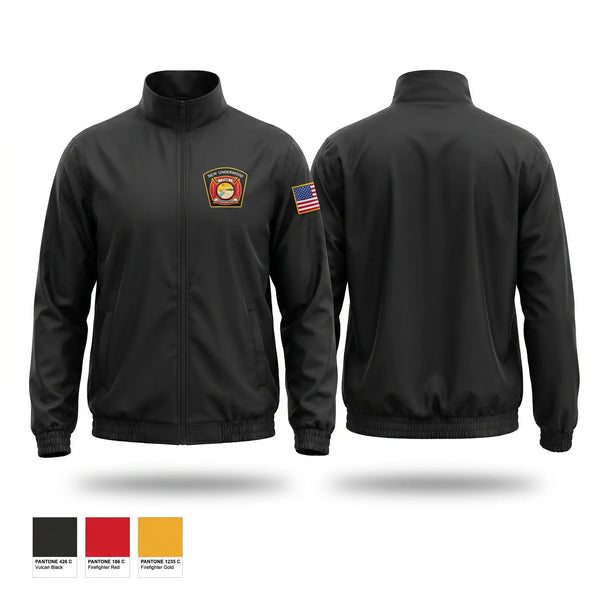 Windbreaker, New Underwood VFD, Fire Department, Teamtime, Team time, sublimation, custom sports apparel, team uniforms, spirit wear, spiritwear, sports uniforms, custom shirts, team store, custom team store, fundraiser sports, apparel fundraiser