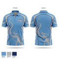 County Line Smoke Short Sleeve Performance Polo - 1