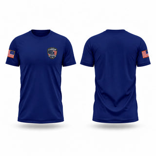 Old School Cotton Feel Shirt, Town of Camden, EMS/EMT, Teamtime, Team time, sublimation, custom sports apparel, team uniforms, spirit wear, spiritwear, sports uniforms, custom shirts, team store, custom team store, fundraiser sports, apparel fundraiser