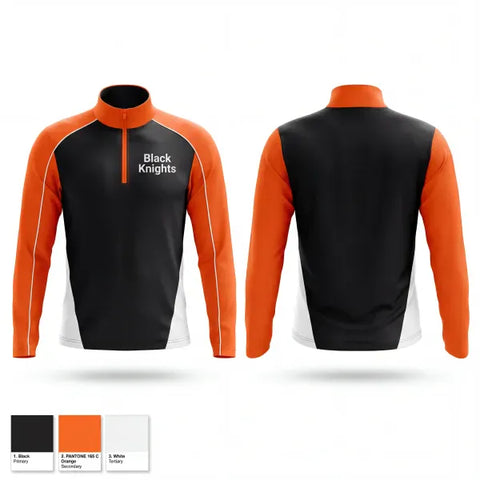 Quarter Zip Jacket, Black knights, Spirit Store, Teamtime, Team time, sublimation, custom sports apparel, team uniforms, spirit wear, spiritwear, sports uniforms, custom shirts, team store, custom team store, fundraiser sports, apparel fundraiser