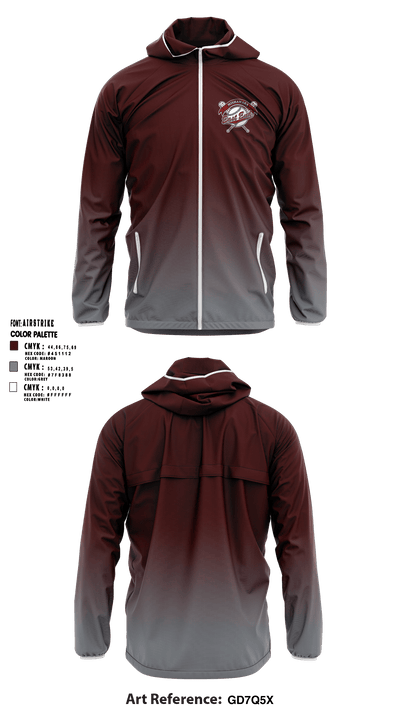 East End Mishawaka Baseball Softball Association 26327685 Windbreaker - 5