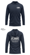 AMR  Central Arizona Operations Long Sleeve Performance Shirt with hood - 23