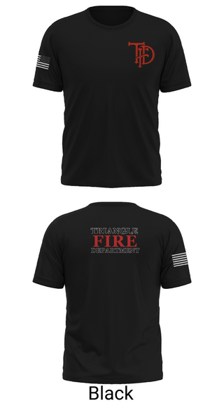 Short Sleeve Performance Shirt, Triangle Fire Department, Fire Department, Teamtime, Team time, sublimation, custom sports apparel, team uniforms, spirit wear, spiritwear, sports uniforms, custom shirts, team store, custom team store, fundraiser sports, apparel fundraiser
