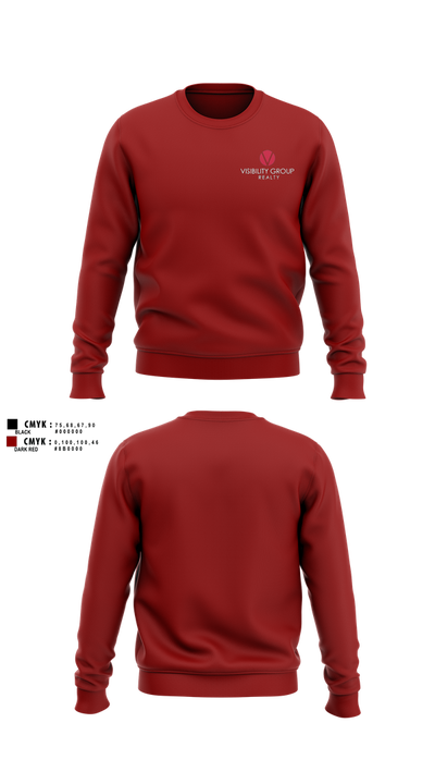 Keller Williams realty 61930592 Crew Neck Sweatshirt - 101