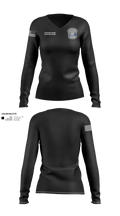 Bartlesville Police Department 89012785 Women's Long Sleeve V-neck Shirt - 60
