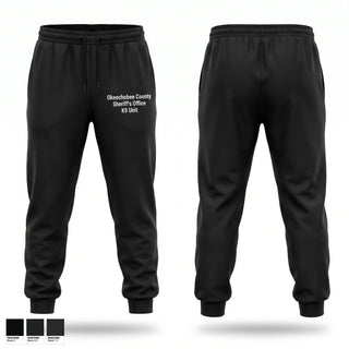Sweatpants, Okeechobee County Sheriff’s Office K9 Unit, Police, Teamtime, Team time, sublimation, custom sports apparel, team uniforms, spirit wear, spiritwear, sports uniforms, custom shirts, team store, custom team store, fundraiser sports, apparel fundraiser