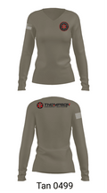 Thompson EMS 59462665 Women's Long Sleeve V-neck Shirt - 77