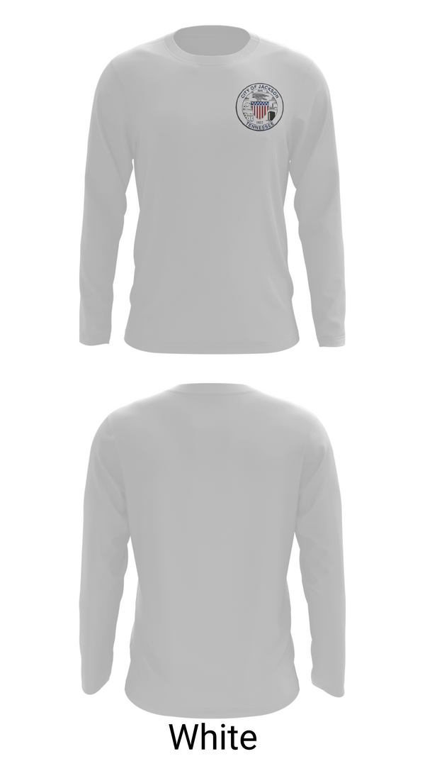 Long Sleeve Performance Shirt, City of Jackson, TN, , Teamtime, Team time, sublimation, custom sports apparel, team uniforms, spirit wear, spiritwear, sports uniforms, custom shirts, team store, custom team store, fundraiser sports, apparel fundraiser