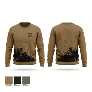 Crew Neck Sweatshirt, Metro North Railroad, , Teamtime, Team time, sublimation, custom sports apparel, team uniforms, spirit wear, spiritwear, sports uniforms, custom shirts, team store, custom team store, fundraiser sports, apparel fundraiser