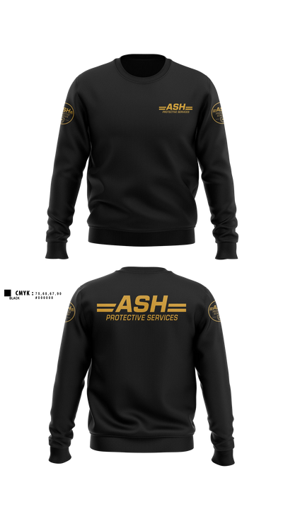 ASH Protective Services Crew Neck Sweatshirt - 1