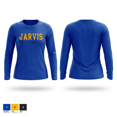 Jarvis Christian Softball Long Sleeve Performance Shirt 2