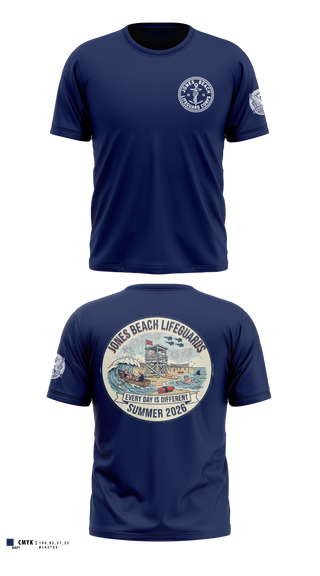 Short Sleeve Performance Shirt, Jones Beach Lifeguard Corp, , Teamtime, Team time, sublimation, custom sports apparel, team uniforms, spirit wear, spiritwear, sports uniforms, custom shirts, team store, custom team store, fundraiser sports, apparel fundraiser