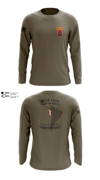 Long Sleeve Performance Shirt, , Army, Teamtime, Team time, sublimation, custom sports apparel, team uniforms, spirit wear, spiritwear, sports uniforms, custom shirts, team store, custom team store, fundraiser sports, apparel fundraiser