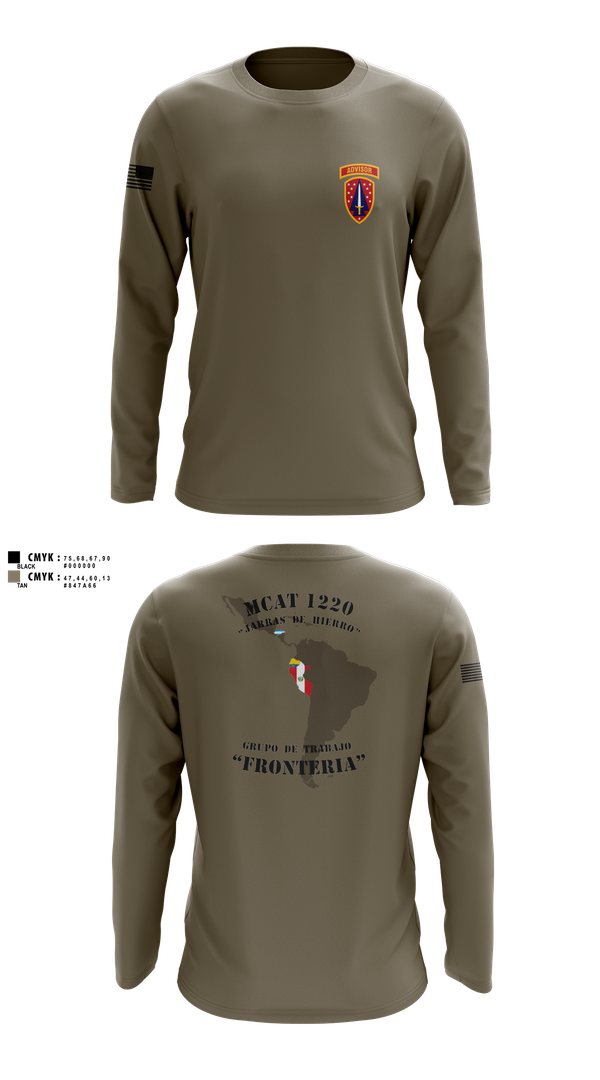 Long Sleeve Performance Shirt, , Army, Teamtime, Team time, sublimation, custom sports apparel, team uniforms, spirit wear, spiritwear, sports uniforms, custom shirts, team store, custom team store, fundraiser sports, apparel fundraiser