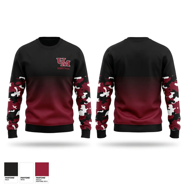 Crew Neck Sweatshirt, University of Mobile, Men's Basketball, Teamtime, Team time, sublimation, custom sports apparel, team uniforms, spirit wear, spiritwear, sports uniforms, custom shirts, team store, custom team store, fundraiser sports, apparel fundraiser