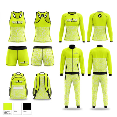 ELEKTRIK ELITE TRACK CLUB Short Sleeve Performance Polo - 1