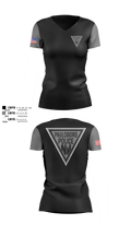 Paulsboro Police Department Women's Short Sleeve V-neck Shirt - 10