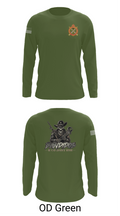 501st BSB, B Company 7979592 Long Sleeve Performance Shirt 46