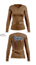 VFA-87 FCPOA Women's Long Sleeve V-neck Shirt - 21