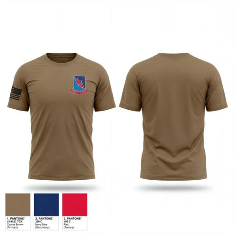 Old School Cotton Feel Shirt, 323rd military intelligence battallion, Army, Teamtime, Team time, sublimation, custom sports apparel, team uniforms, spirit wear, spiritwear, sports uniforms, custom shirts, team store, custom team store, fundraiser sports, apparel fundraiser