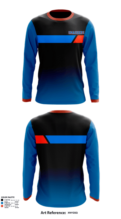 Smashers 67252206 Long Sleeve Performance Shirt 1