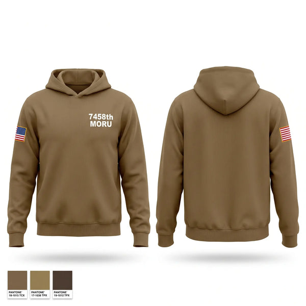 Hoodie, 7458th MORU, Army, Teamtime, Team time, sublimation, custom sports apparel, team uniforms, spirit wear, spiritwear, sports uniforms, custom shirts, team store, custom team store, fundraiser sports, apparel fundraiser