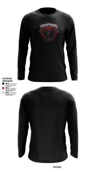 Long Sleeve Performance Shirt, Engine Company, Men's Lacrosse, Teamtime, Team time, sublimation, custom sports apparel, team uniforms, spirit wear, spiritwear, sports uniforms, custom shirts, team store, custom team store, fundraiser sports, apparel fundraiser