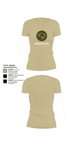 Charlie PLT 1051 96363739 Women's Short Sleeve V-neck Shirt - 84