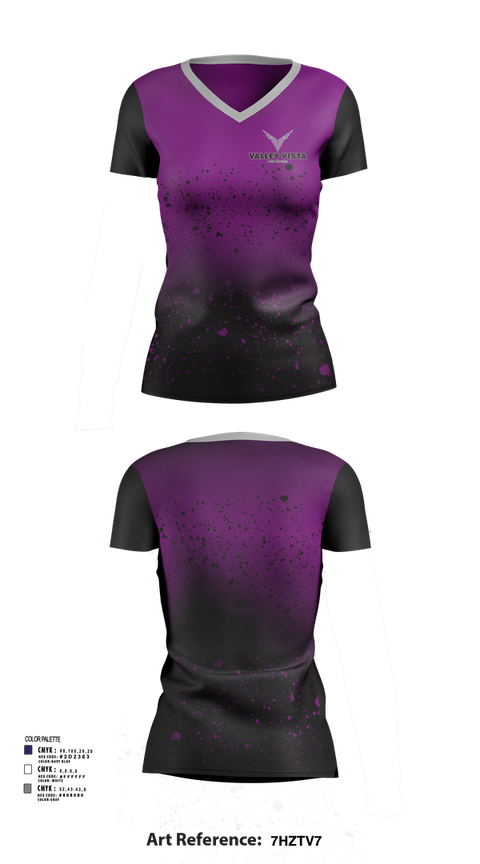 Womens Short Sleeve Vneck Shirt, Valley Vista Girls Soccer, Women's Soccer, Teamtime, Team time, sublimation, custom sports apparel, team uniforms, spirit wear, spiritwear, sports uniforms, custom shirts, team store, custom team store, fundraiser sports, apparel fundraiser