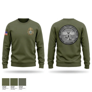 Crew Neck Sweatshirt, Transylvania County Special Response Team, Police, Teamtime, Team time, sublimation, custom sports apparel, team uniforms, spirit wear, spiritwear, sports uniforms, custom shirts, team store, custom team store, fundraiser sports, apparel fundraiser