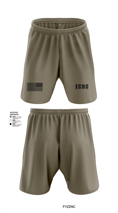 Echo 80419433 Athletic Shorts With Pockets - 101