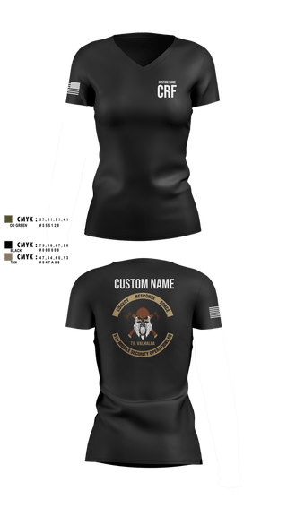 Womens Short Sleeve Vneck Shirt, 91 MSOS CRF, Air Force, Teamtime, Team time, sublimation, custom sports apparel, team uniforms, spirit wear, spiritwear, sports uniforms, custom shirts, team store, custom team store, fundraiser sports, apparel fundraiser