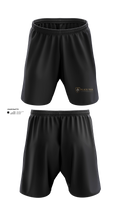 Black Tier Executive Protection Athletic Shorts With Pockets - 21