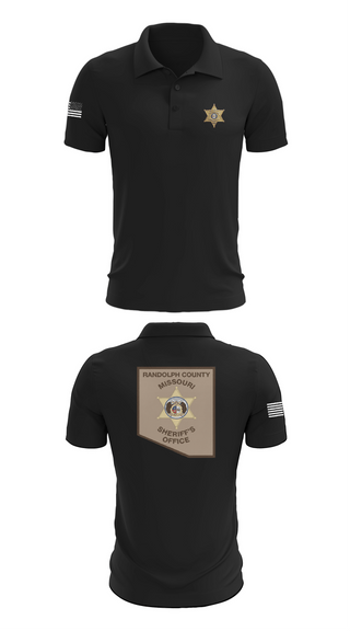 Short Sleeve Performance Polo, Randolph County Sheriff's Department, Police, Teamtime, Team time, sublimation, custom sports apparel, team uniforms, spirit wear, spiritwear, sports uniforms, custom shirts, team store, custom team store, fundraiser sports, apparel fundraiser