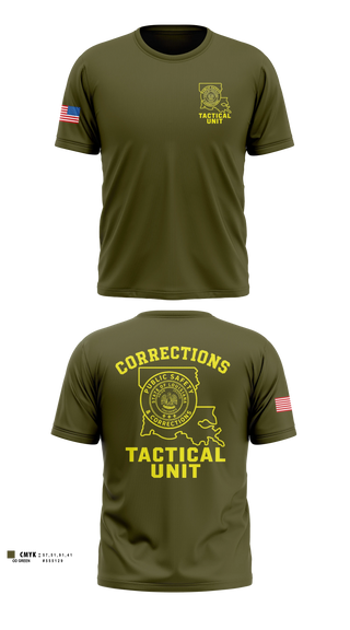 Short Sleeve Performance Shirt, David Wade Correctional Center, Police, Teamtime, Team time, sublimation, custom sports apparel, team uniforms, spirit wear, spiritwear, sports uniforms, custom shirts, team store, custom team store, fundraiser sports, apparel fundraiser