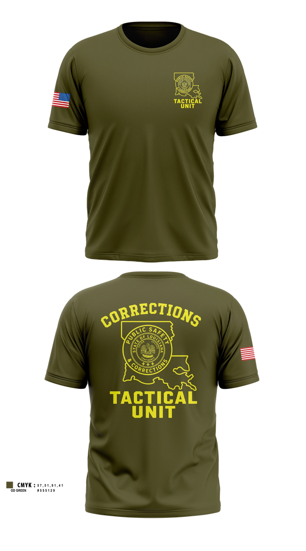 Short Sleeve Performance Shirt, David Wade Correctional Center, Police, Teamtime, Team time, sublimation, custom sports apparel, team uniforms, spirit wear, spiritwear, sports uniforms, custom shirts, team store, custom team store, fundraiser sports, apparel fundraiser