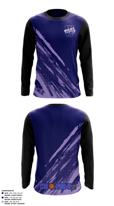 Weslaco Scorpions 41640937 Long Sleeve Performance Shirt 4