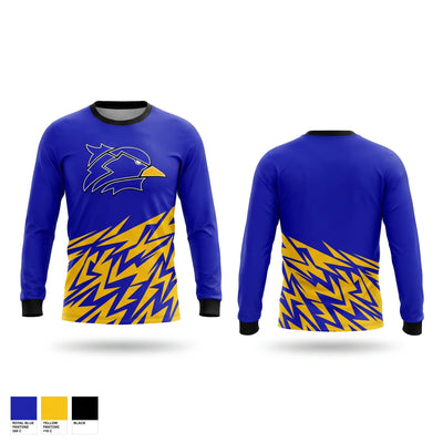 Ashland Bluejays Long Sleeve Performance Shirt - 2