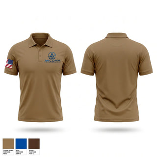 Short Sleeve Performance Polo, AvComm, EMS/EMT, Teamtime, Team time, sublimation, custom sports apparel, team uniforms, spirit wear, spiritwear, sports uniforms, custom shirts, team store, custom team store, fundraiser sports, apparel fundraiser