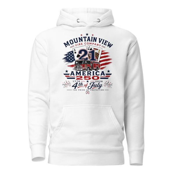Unisex Hoodie - 1 - White
