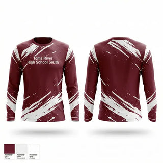 Long Sleeve Performance Shirt, Toms River High School South, Women's Lacrosse, Teamtime, Team time, sublimation, custom sports apparel, team uniforms, spirit wear, spiritwear, sports uniforms, custom shirts, team store, custom team store, fundraiser sports, apparel fundraiser